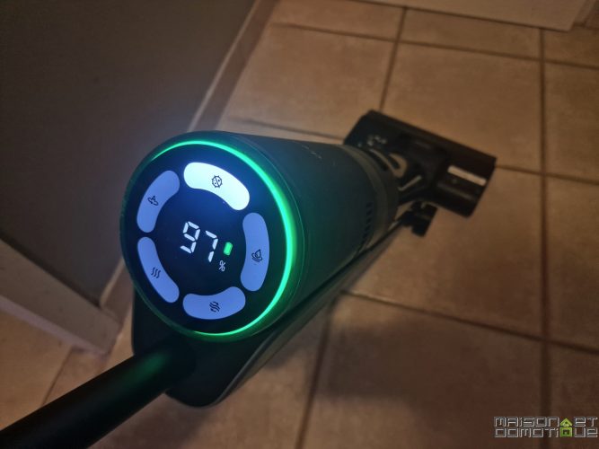 Тест Dreame H12 Pro: он пылесосит, моет и дезинфицирует за один проход, чтобы облегчить уборку! 33 test dreame h12 pro ecran 4