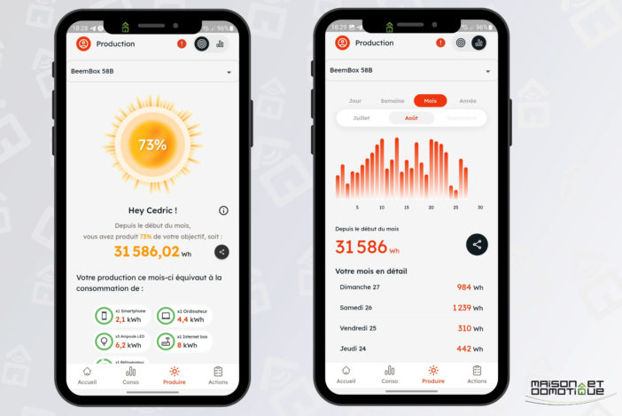 Beem 420W 테스트: 태양광 키트를 직접 설치하면 더 많은 전기를 절약할 수 있습니다! 38 test beem 420w app 6
