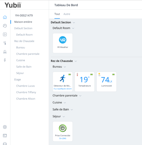 Yubii Home:结合Fibaro和Nice的家庭自动化盒子的测试 32 config yubii home 24