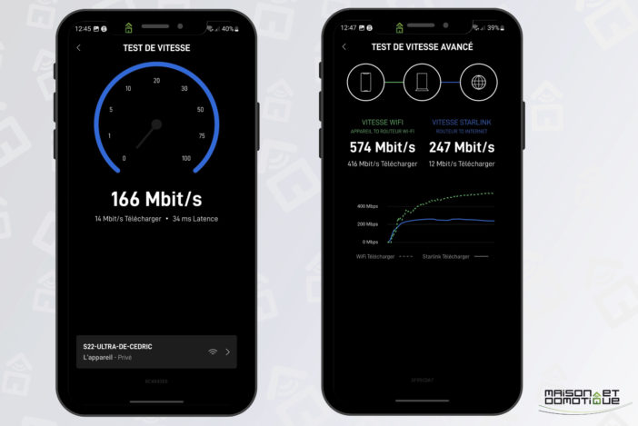 We tested Starlink: high-speed internet connection via satellite, wherever you are! 22 test starlink app 8