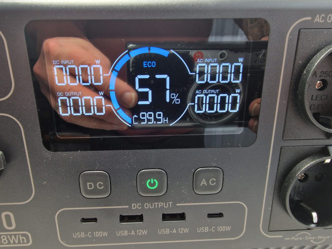 Ulasan Bluetti AC70: baterai portabel yang ringkas namun tahan lama! 8 test bluetti ac70 10