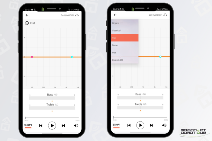Testing the Creative Zen Hybrid SXFI: unrivalled sound immersion! 14 app creative 02