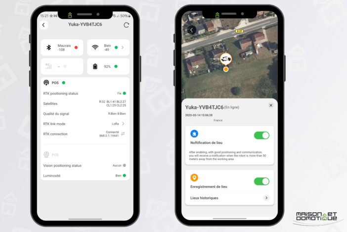 Mammotion Yuka'nın tam testi: Yaprakları bile toplayan robot çim biçme makinesi! 57 mammotion app 11